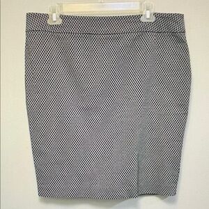 Elegant Black and White Pencil Skirt